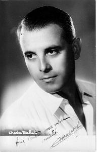10 CHARLES MALLET DE LA TROUPE THEATRALE DE RADIO ALGER 1952